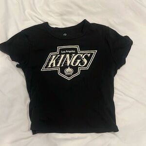 🖤 cherry LA Kings baby tee🖤